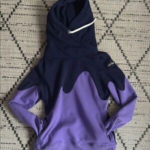 Purple and Navy Hoodie